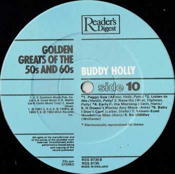 11LP/Zestaw pudełkowy Various: Golden Greats Of The 50s And 60s