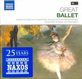 10CD/Zestaw pudełkowy Various: Great Ballet 