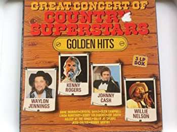 3LP/Zestaw pudełkowy Various: Great Concert Of Country Superstars 