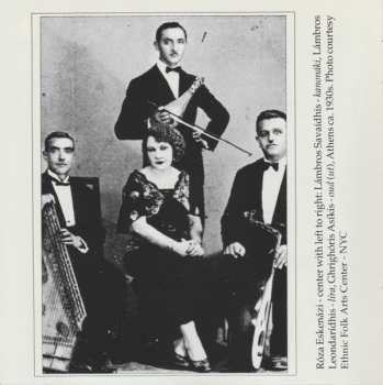 CD Various: Greek-Oriental Rebetica (Songs and Dances In The Asia Minor Style - The Golden Years: 1911-1937)