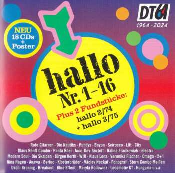 18CD/Zestaw pudełkowy Various: Hallo Nr. 1-16 + Hallo 2/74 + Hallo 3/75 LTD