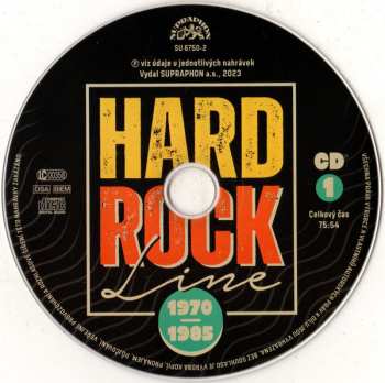 2CD Various: Hard Rock Line 1970-1985