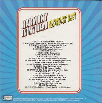 3CD/Zestaw pudełkowy Various: Harmony In My Head (UK Power Pop & New Wave 1977-81)