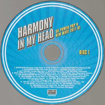 3CD/Zestaw pudełkowy Various: Harmony In My Head (UK Power Pop & New Wave 1977-81)