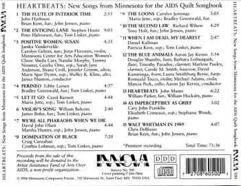CD Various: Heartbeats: AIDS Quilt Songbook