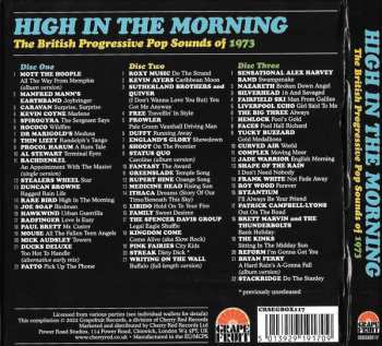 3CD/Zestaw pudełkowy Various: High In The Morning (The British Progressive Pop Sounds Of 1973)
