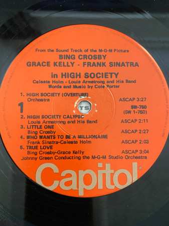 LP Various: High Society (Sound Track)