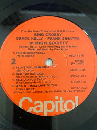 LP Various: High Society (Sound Track)