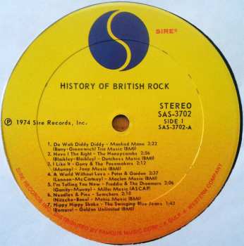 2LP Various: History Of British Rock