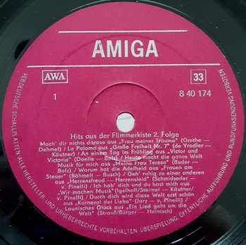 LP Various: Hits Aus Der Flimmerkiste 2