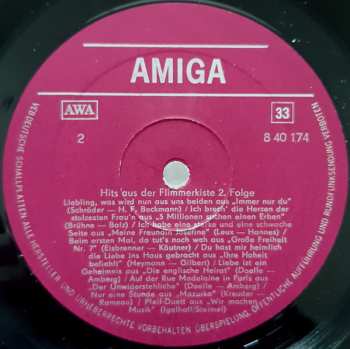 LP Various: Hits Aus Der Flimmerkiste 2