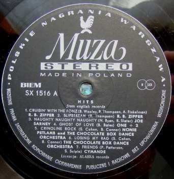 LP Various: Hits From English Records