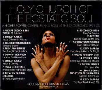 CD Various: Holy Church Of The Ecstatic Soul (A Higher Power: Gospel, Funk & Soul At The Crossroads 1971-83)