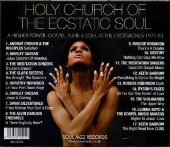 CD Various: Holy Church Of The Ecstatic Soul (A Higher Power: Gospel, Funk & Soul At The Crossroads 1971-83)