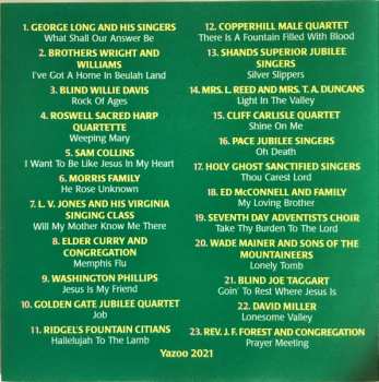 CD Various: How Can I Keep From Singing (Early American Religious Music And Song Vol. 2)