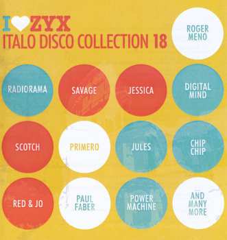3CD Various: I Love ZYX Italo Disco Collection 18
