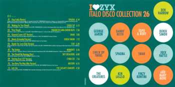 3CD Various: I Love ZYX Italo Disco Collection 26