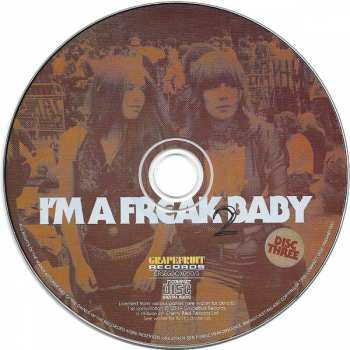 3CD/Zestaw pudełkowy Various: I'm A Freak 2 Baby (A Further Journey Through The British Heavy Psych And Hard Rock Underground Scene: 1968-73)
