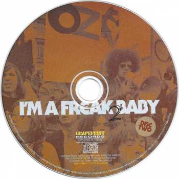 3CD/Zestaw pudełkowy Various: I'm A Freak 2 Baby (A Further Journey Through The British Heavy Psych And Hard Rock Underground Scene: 1968-73)