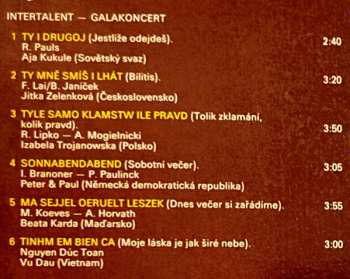 LP Various: Intertalent — Galakoncert