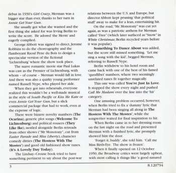 CD Various: Irving Berlin's Call Me Madam