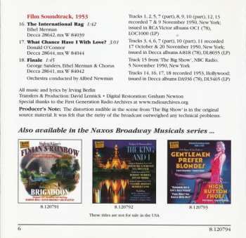 CD Various: Irving Berlin's Call Me Madam