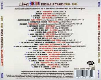 CD Various: James Burton : The Early Years 1956-1969