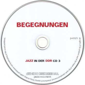 3CD/Zestaw pudełkowy Various: Jazz In Der DDR