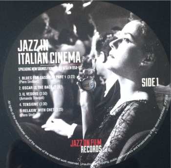 LP Various: Jazz In Italian Cinema (Spreading New Sounds From The Big Screen 1958-62)
