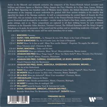 34CD/Zestaw pudełkowy Various: Josquin & The Franco-Flemish School
