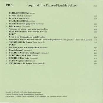 34CD/Zestaw pudełkowy Various: Josquin & The Franco-Flemish School