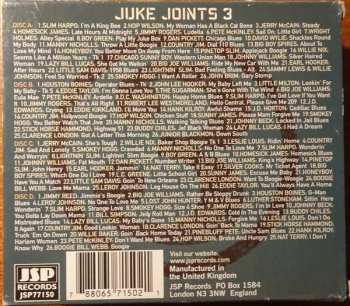 4CD Various: Juke Joints 3 (Tough Music From Tough Times)
