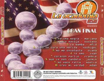 CD Various: La Academia USA Gran Final