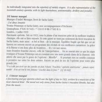 2CD Various: La Gloire De L'Opérette 1922 - 1937