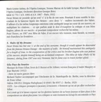 2CD Various: La Gloire De L'Opérette 1922 - 1937