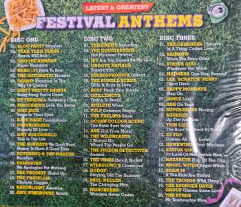 3CD/Zestaw pudełkowy Various: Latest & Greatest: Festival Anthems