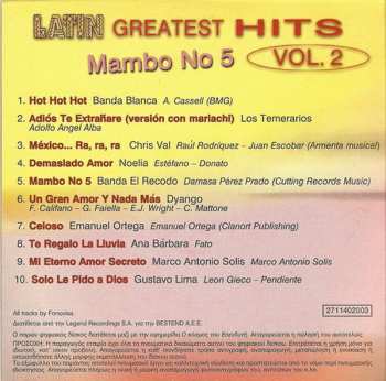 CD Various: Latin Greatest Hits Vol. 2 Mambo No 5