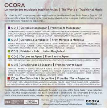 6CD/Zestaw pudełkowy Various: Le Monde Des Musiques Traditionnelles = The World of Traditional Music