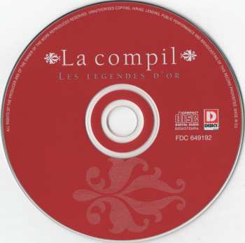 CD Various: La Compil (Les Légendes D'or)