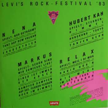 LP Various: Levi's Rock-Festival '83 (ZELENÝ VINYL)