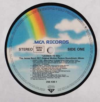LP Various: Licence To Kill (The James Bond 007 Original Motion Picture Soundtrack Album)