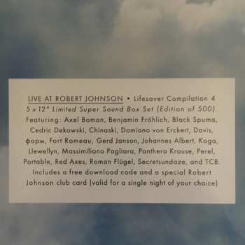 5LP/Zestaw pudełkowy Various: Lifesaver Compilation 4 - 21 (Dedicated To Andrew Weatherall) LTD