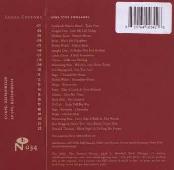 CD Various: Local Customs : Lone Star Lowlands