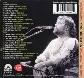 2CD Various: Long Distance Love (A Sweet Relief Tribute To Lowell George) LTD