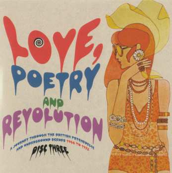 3CD/Zestaw pudełkowy Various: Love, Poetry And Revolution (A Journey Through The British Psychedelic And Underground Scenes 1966-72)