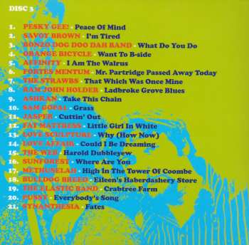 3CD/Zestaw pudełkowy Various: Magic In The Air Three (1965-1971 The Birth Of Cool Britannia)