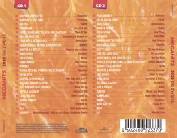 2CD Various: Mega Hits 2025 Die Zweite