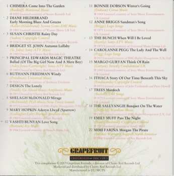 3CD/Zestaw pudełkowy Various: Milk Of The Tree - An Anthology Of Female Vocal Folk And Singer-Songwriters