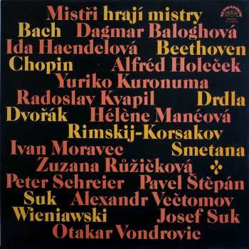 LP Various: Mistři Hrají Mistry