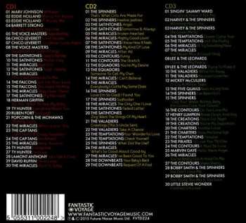 3CD Various: Motor City, The Motown Vocal Group Sound